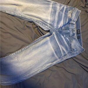 BKE Men's Straight Jeans - Light Blue